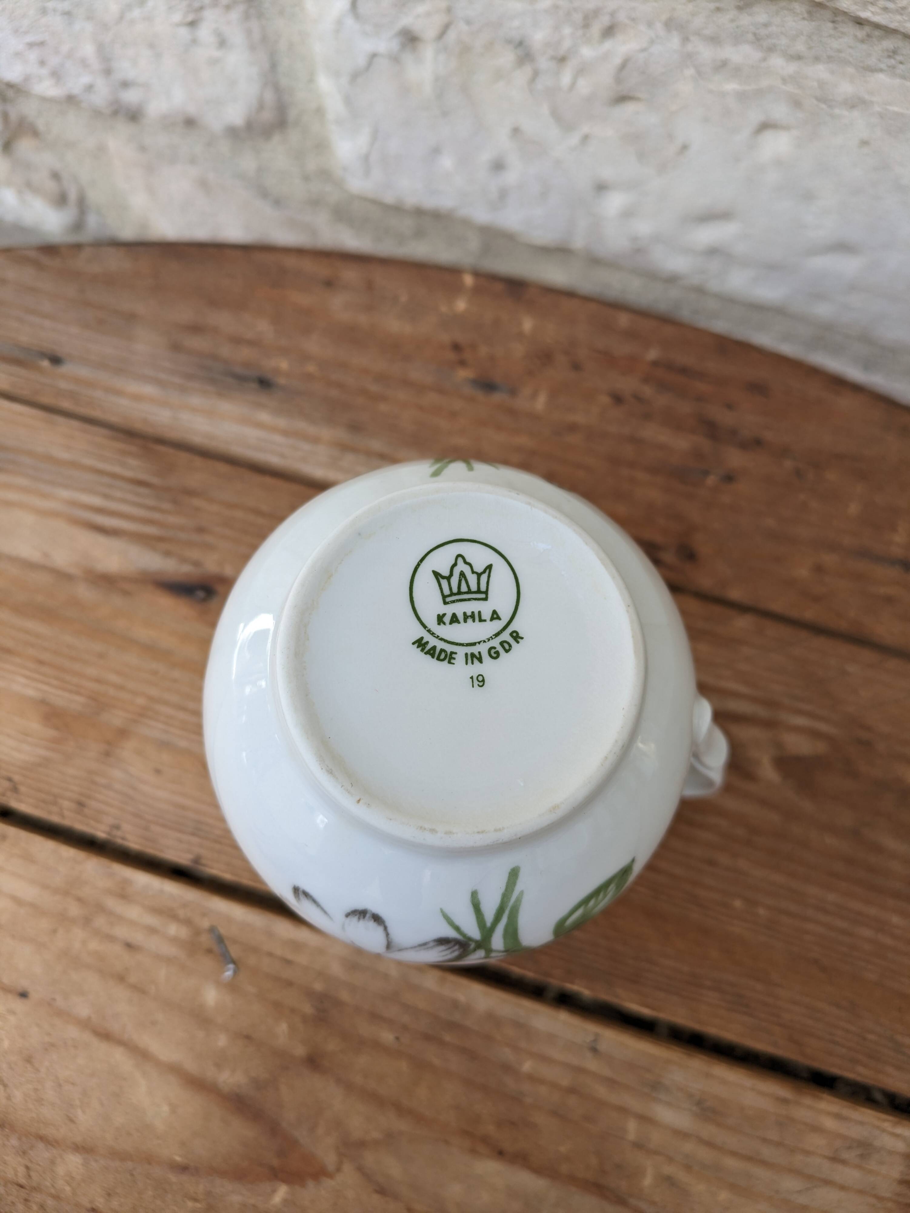 Kahla flower pattern milk jug