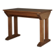 Table d'appoint ou bureau constructiviste vintage en chêne, années 1930