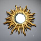 Vintage sunburst mirror, 1960s