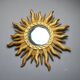 Vintage sunburst mirror, 1960s