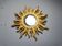 Vintage sunburst mirror, 1960s