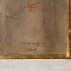 Painting "Portrait of a woman" circa 1945 signed Piero Cirio