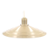 Beige khaki metal pendant light, 70s
