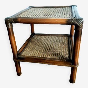 Chevet cannage et bambou 1960