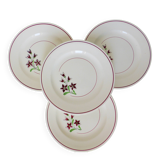 4 flat plates from Salins 210656