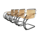 Set of 4 chairs Mies Van Der Rohe MR20