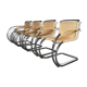 Set de 4 chaises Mies Van Der Rohe MR20