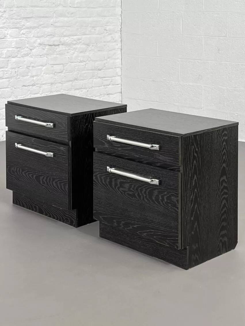 Pair of bedside tables from the 70s-80s.