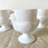 Vintage hen-woven cockerel