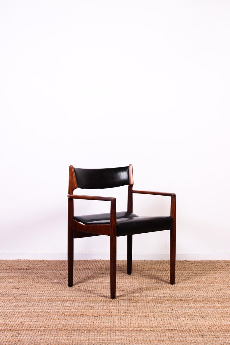 Chaise en palissandre par Kurt Østervig pour KP Møbler