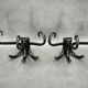 Pair of Bentwood Wall Hooks, Czechoslovakia, 1940s–1950s
