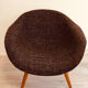 Hull armchair by Miroslav Navratil, years 1960