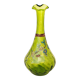 Vase soliflore fleurs émaillées vintage