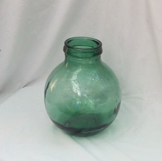Dame-jeanne en verre viresa couleur verte 5 litres