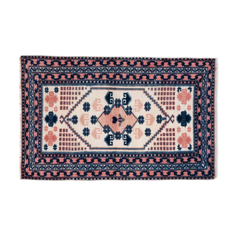 Vintage Turkish Yagcibedir Rug, 1970s 107 X 168 cm