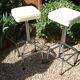 Paire de tabourets de bar vintage 1970