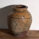 Vase ancien chinois en grès émaillé – Chine, vers 1890