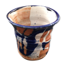 Multicolored sandstone cup