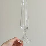 Fine glass soliflore vase