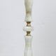 Bronze and white marble floor lamp 1960