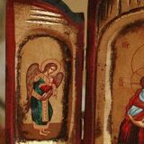 Byzantine icon triptych