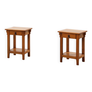 2 tables de chevet en - 1960