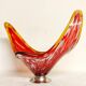 Centre de table en verre de Murano. Italie années 1970.