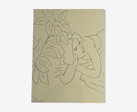 Affiche Matisse Thèmes et variations