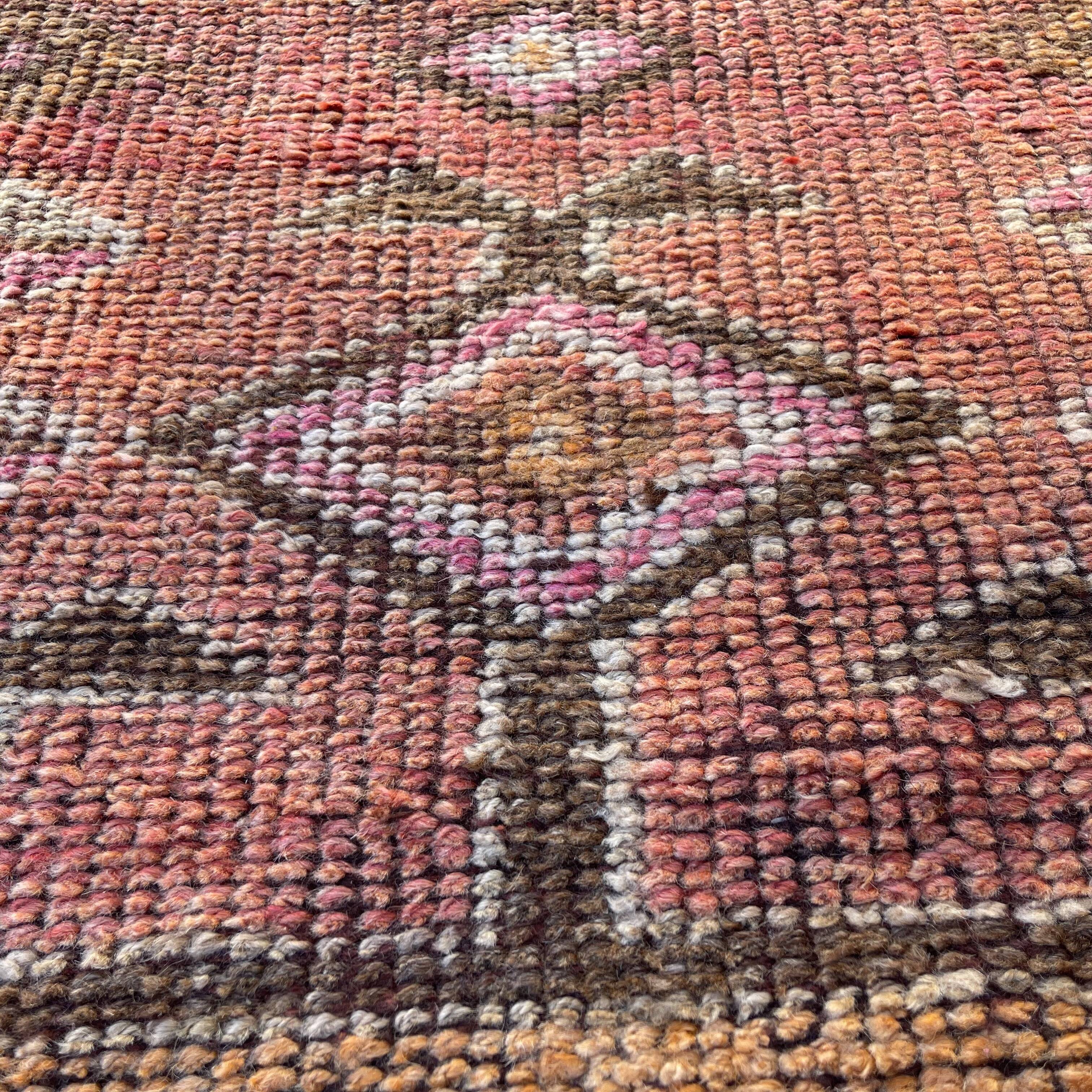 Tapis kurde vintage, 110 x 95 cm