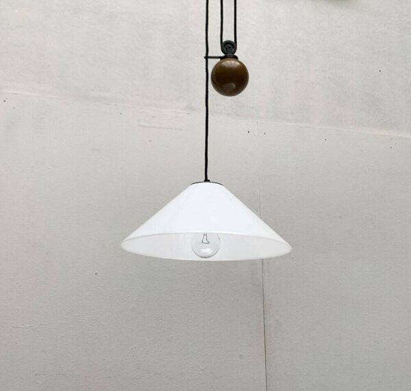 Suspension Agrégato Postmoderne Italienne par Enzo Mari & Giancarlo Fassina pour Artemide, années 1970