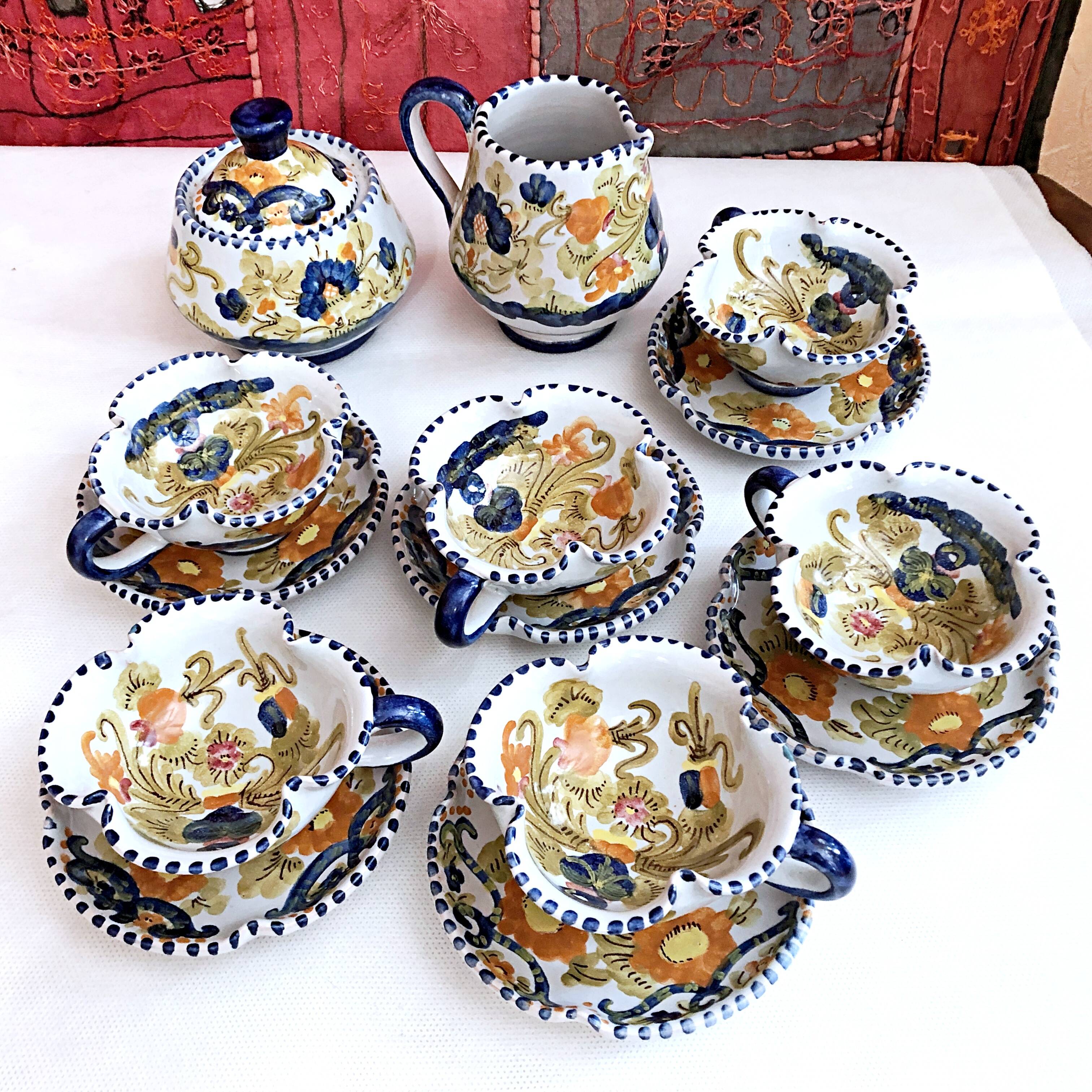 Handcrafted coffee service Orvieto Italy