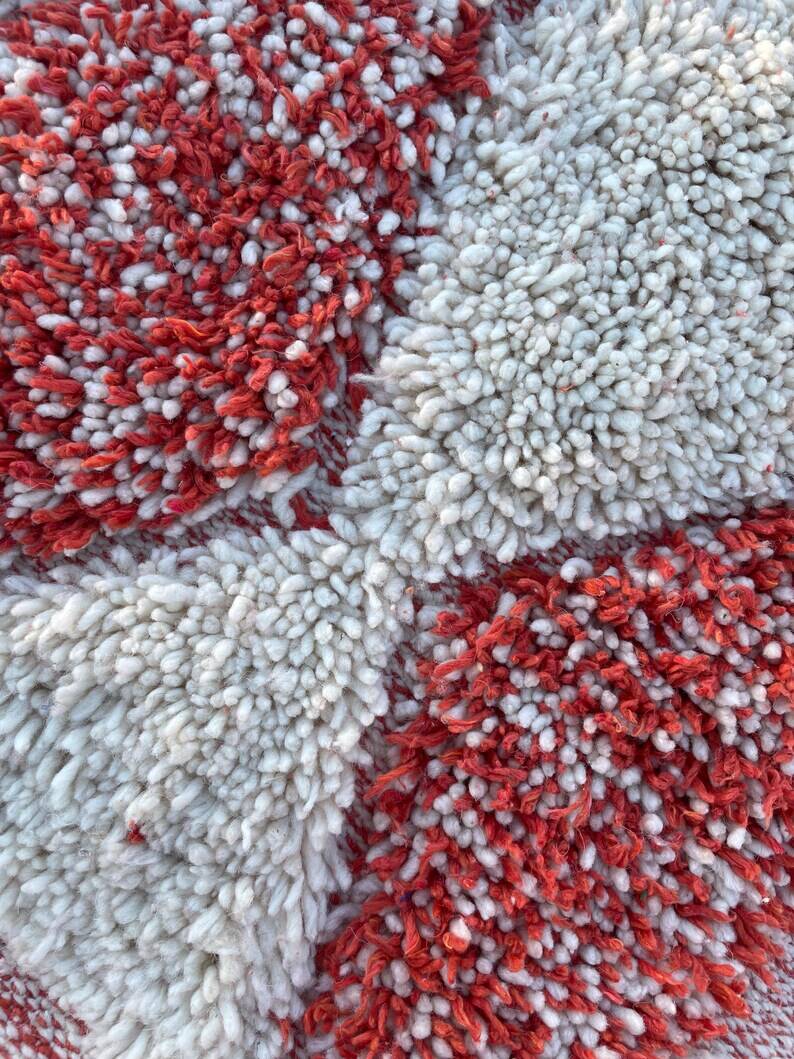 Handmade mini rug 100cm x 50cm