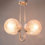 Mid-century Designed Chandelier by Jilove u Decina, 1970's.