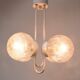 Mid-century Designed Chandelier by Jilove u Decina, 1970's.