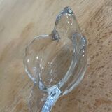 Crystal bird salt cellars