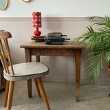 Vintage console side farm table
