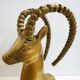 Book-ibex, solid brass, 1970'