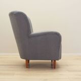 Grey armchair, Scandinavian design, production: Denmark