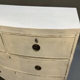 Commode antique peinte