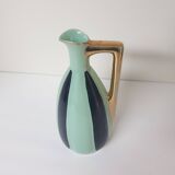 Pitcher Vase in stoneware ceramic - Signed Saint Uzé - 1940s