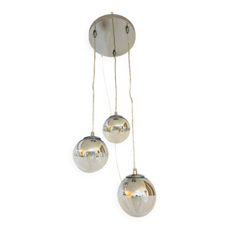 Suspension with triple chrome spheres – 70s spirit