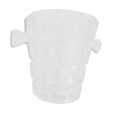 Ice bucket or old vasse in molded glass.