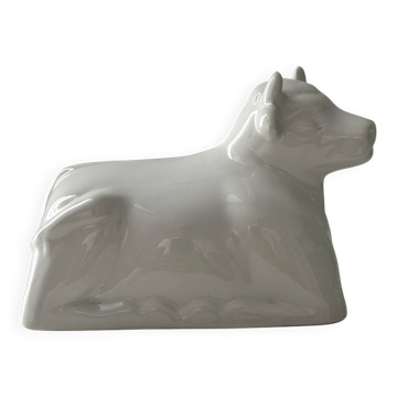Butter bell in porcelain