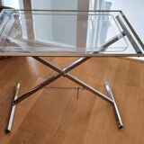 Vintage plexiglass side tables 1970