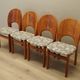 Set of four teak chairs, Danish design, 1960s, Niels Koefoed, Glostrup