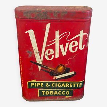 Boite à tabac Velvet vintage