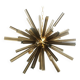 Murano glass Quadriedro chandelier