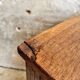 Antique roller shutter cabinet Paris oak wall cupboard