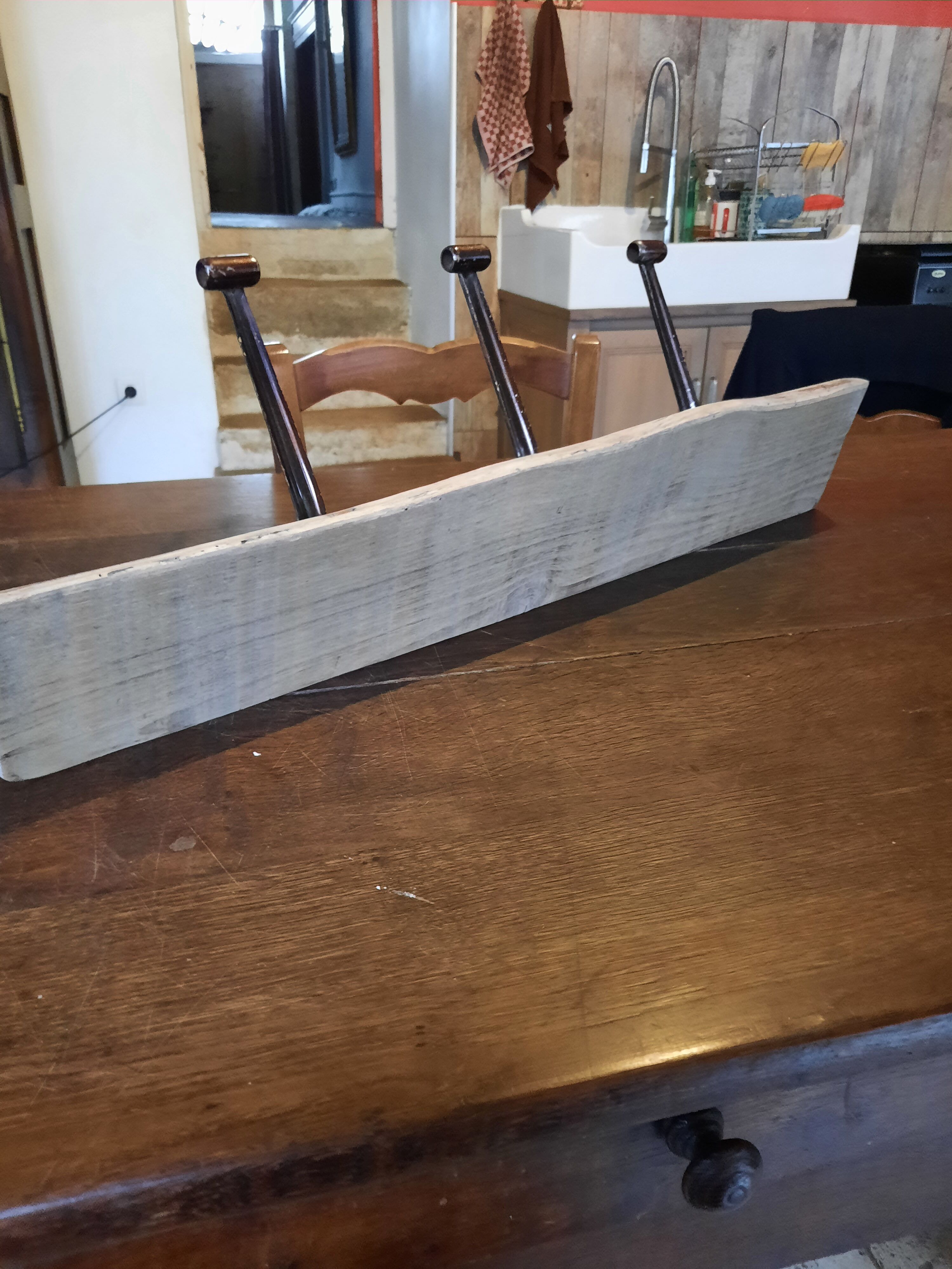 Wall coat holder 3 patères