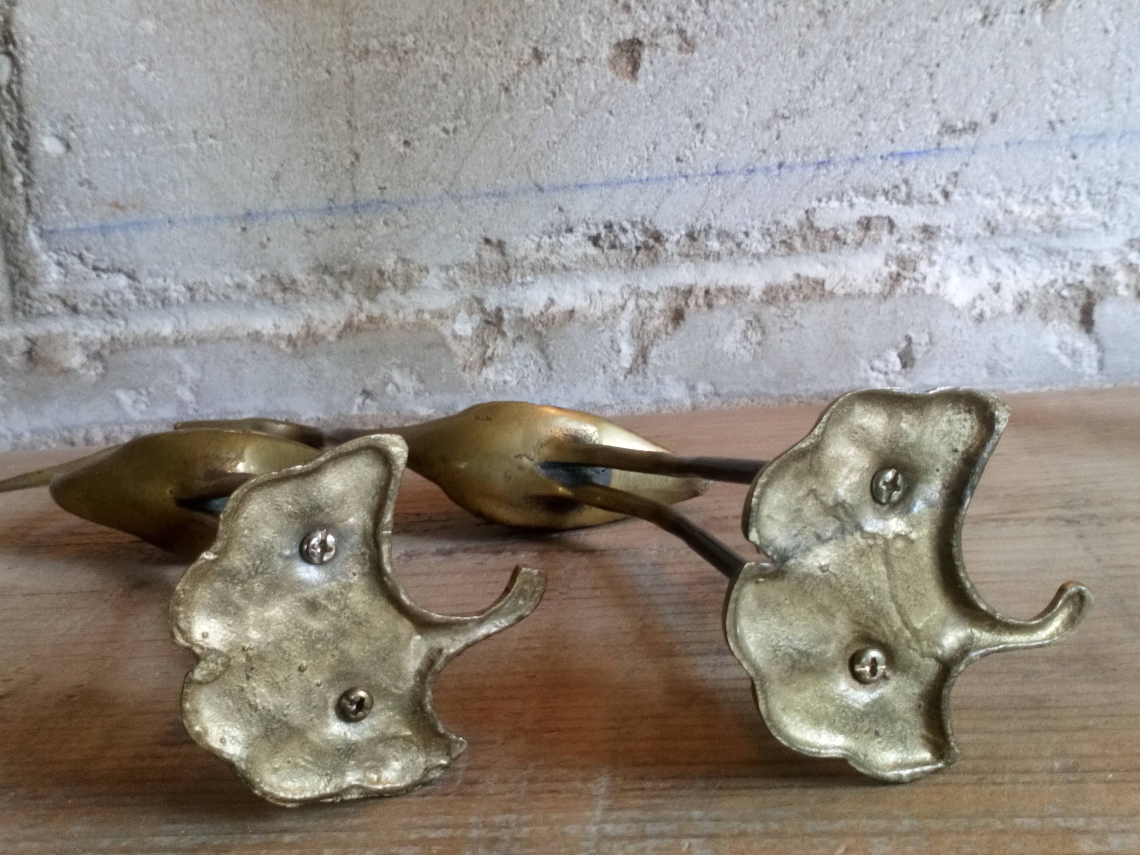 Couple of brass waders